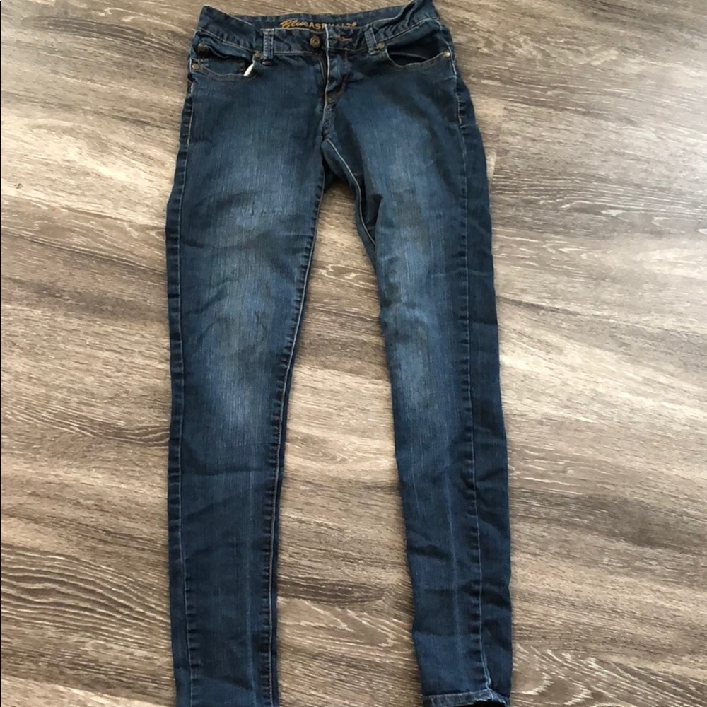 Blue Asphalt dark denim jean